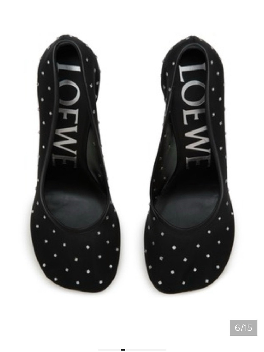 Loewe Toy Crystal Embellished Mesh Pump - Picture 6 of 7